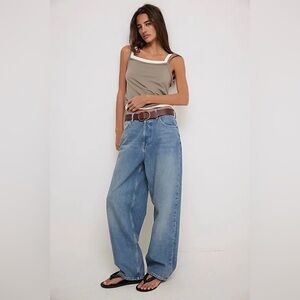 NWT Free People/We The Free Cora Slouchy Jeans